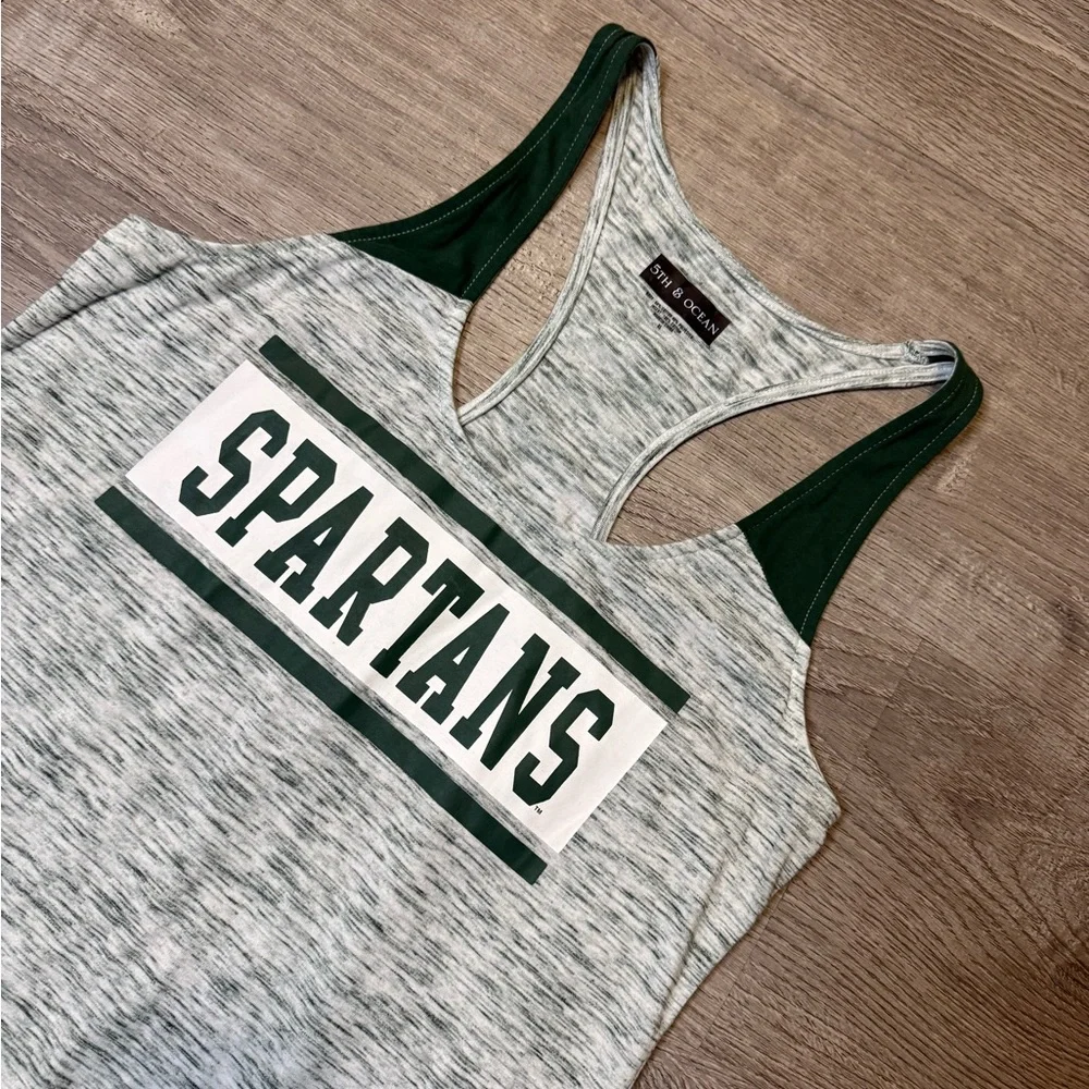 •5TH & OCEAN• SPARTANS TANK TOP - Picture 2 of 5